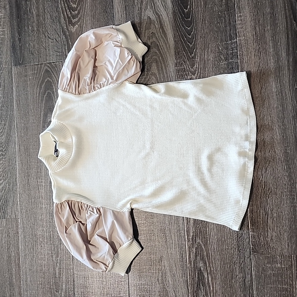 🦩 Zara puff sleeve Top 🦩